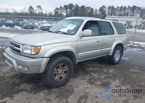 2000 Toyota 4Runner Limited V6 z USA, uszkodzony, nr VIN JT3HN87R0Y0297035